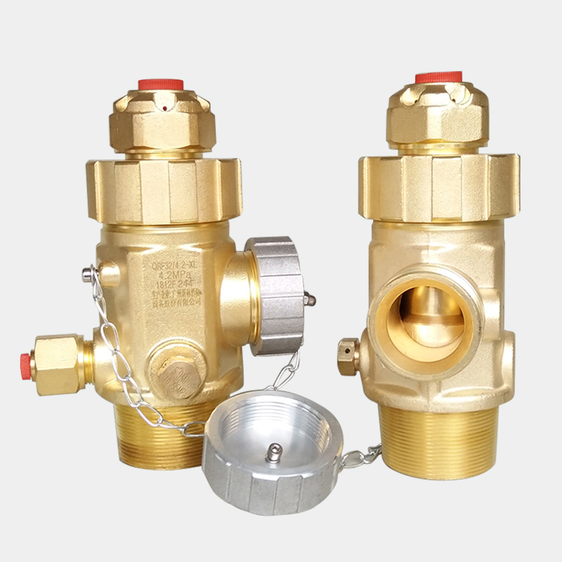 Cabinet type container valve
