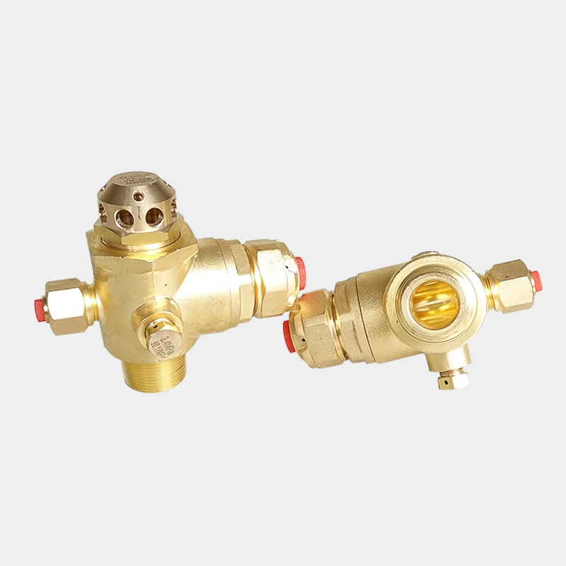 Suspended container valve