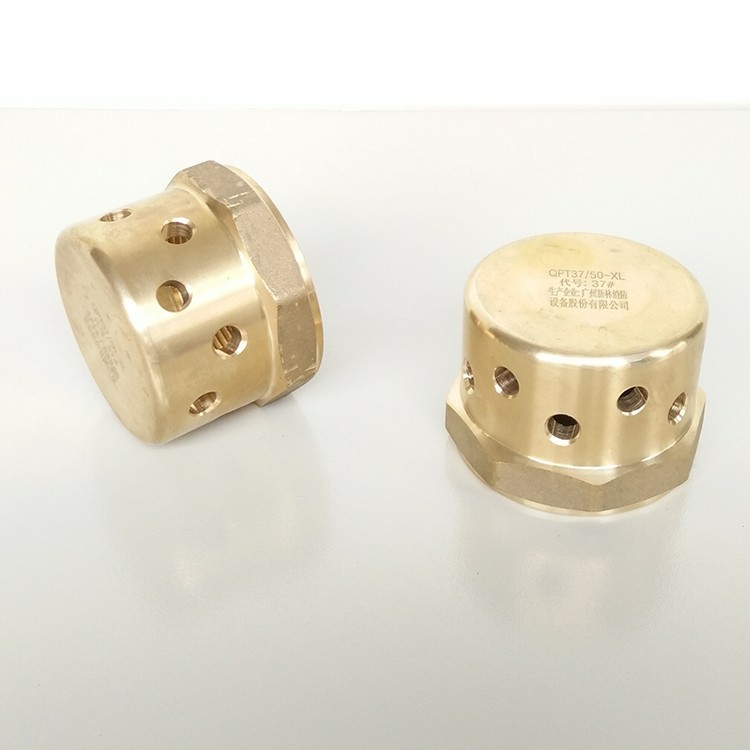 Heptafluoropropane pipeline nozzle