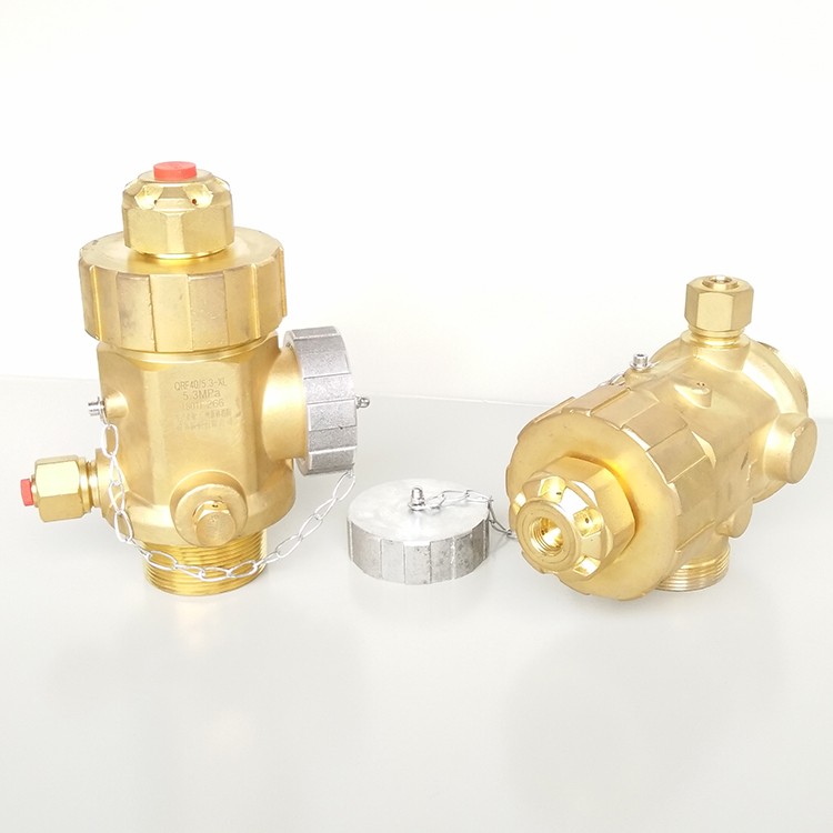 Seven fluoropropane pipeline network bottle group container valve