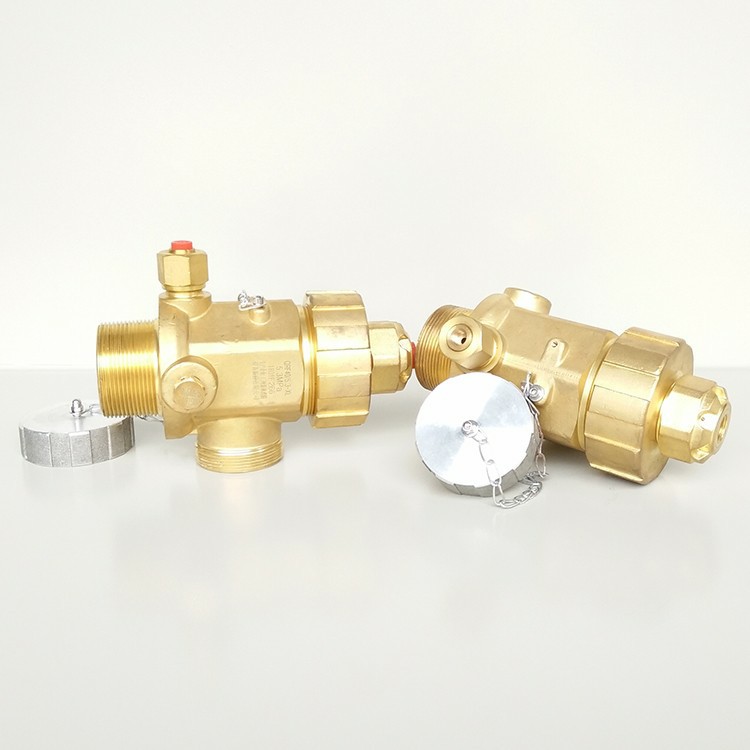 Seven fluoropropane pipeline network bottle group container valve