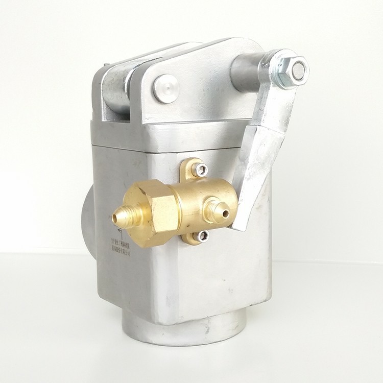 Heptafluoropropane pipeline selection valve