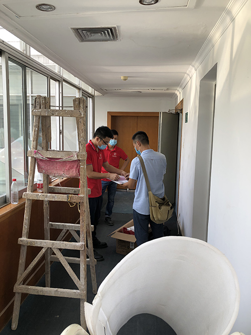 消防工程签收移交，新林消防