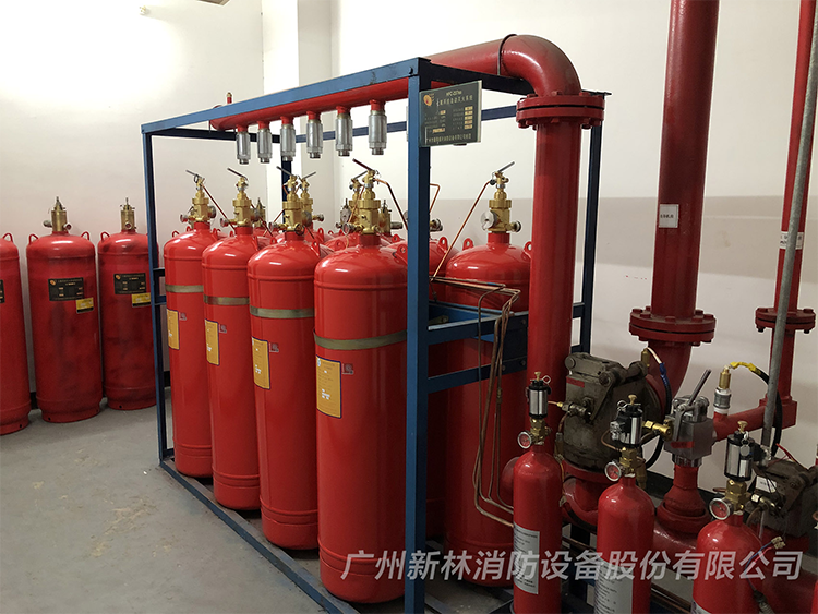 有管网七氟丙烷灭火系统，广州新林消防